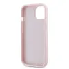 Karl Lagerfeld Diagonal Quilted Script Back Cover Hülle für Apple iPhone 14 - Rosa 7