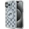 Karl Lagerfeld IML Monogram Karl & Choupette Head Back Cover Hülle mit MagSafe für Apple iPhone 15 Pro - Transparent