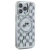 Karl Lagerfeld IML Monogram Karl & Choupette Head Back Cover Hülle mit MagSafe für Apple iPhone 15 Pro - Transparent 4