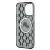 Karl Lagerfeld IML Monogram Karl & Choupette Head Back Cover Hülle mit MagSafe für Apple iPhone 15 Pro Max - Schwarz 7