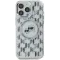 Karl Lagerfeld IML Monogram Karl & Choupette Head Back Cover Hülle mit MagSafe für Apple iPhone 16 - Transparent