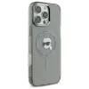 Karl Lagerfeld IML Metal Karl Head Back Cover Hülle mit MagSafe für Apple iPhone 16 Pro Max - Schwarz 4