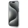 Karl Lagerfeld IML Metal Choupette Head Back Cover Hülle mit MagSafe für Apple iPhone 15 - Weiß 5