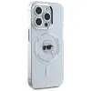 Karl Lagerfeld IML Metal Karl Head Back Cover Hülle mit MagSafe für Apple iPhone 15 Pro - Weiß 4
