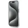 Karl Lagerfeld IML Metal Karl Head Back Cover Hülle mit MagSafe für Apple iPhone 15 Pro - Weiß 5