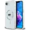 Karl Lagerfeld IML Metal Karl Head Back Cover Hülle mit MagSafe für Apple iPhone 17e/16e - Weiß