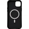 Nudient Form Back Cover Hülle mit MagSafe für Apple iPhone 14 Plus - Transparent/Schwarz 2