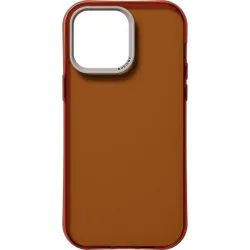 Nudient Form Back Cover Hülle für Apple iPhone 14 Pro Max - Transparent/Braun