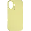Nudient Base Back Cover Hülle für Apple iPhone 16 Plus - Pale Yellow