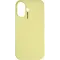 Nudient Base Back Cover Hülle für Apple iPhone 16 Plus - Pale Yellow