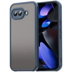 Phonesta AirFrost Back Cover Hülle für Google Pixel 9a - Matt Blau