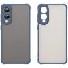 Phonesta AirFrost Back Cover Hülle für Samsung Galaxy S25 Edge - Matt Blau 2