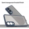Phonesta AirFrost Back Cover Hülle für Samsung Galaxy S25 Edge - Matt Blau 4