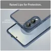 Phonesta AirFrost Back Cover Hülle für Samsung Galaxy S25 Edge - Matt Blau 7
