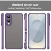 Phonesta AirFrost Back Cover Hülle für Samsung Galaxy S25 Edge - Matt Lila 1