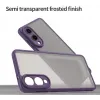 Phonesta AirFrost Back Cover Hülle für Samsung Galaxy S25 Edge - Matt Lila 4