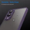 Phonesta AirFrost Back Cover Hülle für Samsung Galaxy S25 Edge - Matt Lila 5