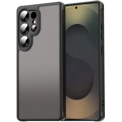 Phonesta AirFrost Back Cover Hülle für Samsung Galaxy S25 Ultra - Mattschwarz