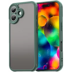 Phonesta AirFrost Back Cover Hülle für Apple iPhone 17 - Matt Grün