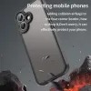Phonesta AirFrost Back Cover Hülle für Apple iPhone 17 - Mattschwarz 3