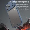 Phonesta AirFrost Back Cover Hülle für Apple iPhone 17 Pro - Matt Blau 3