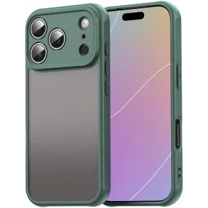 Phonesta AirFrost Back Cover Hülle für Apple iPhone 17 Pro - Matt Grün