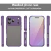 Phonesta AirFrost Back Cover Hülle für Apple iPhone 17 Pro - Matt Lila 1