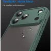 Phonesta AirFrost Back Cover Hülle für Apple iPhone 17 Pro Max - Matt Grün 6