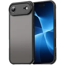 Phonesta AirFrost Back Cover Hülle für Apple iPhone Air - Mattschwarz