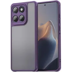Phonesta AirFrost Back Cover Hülle für Motorola Edge 60 / Edge 60 Fusion - Matt Lila