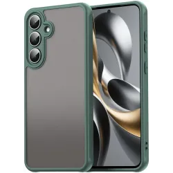 Phonesta AirFrost Back Cover Hülle für Samsung Galaxy S25 FE - Matt Grün