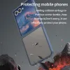 Phonesta AirFrost Back Cover Hülle für Samsung Galaxy Z Flip 7 - Matt Blau 3