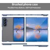 Phonesta AirFrost Back Cover Hülle für Samsung Galaxy Z Fold 7 - Matt Blau 1
