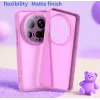 Phonesta AirFrost Back Cover Hülle für Xiaomi 15 Ultra - Kaugummi-Rosa matt 8