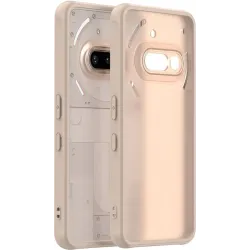 Phonesta AirFrost Back Cover Hülle für Nothing Phone (3a) - Sandsteinbeige matt