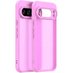 Phonesta AirFrost Back Cover Hülle für Google Pixel 10 Pro XL - Kaugummi-Rosa matt