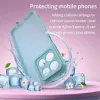Phonesta AirFrost Back Cover Hülle für Motorola Moto G57 Power - Eisblau matt 1