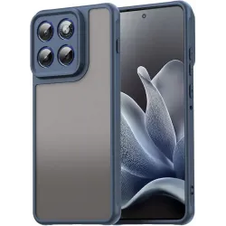 Phonesta AirFrost Back Cover Hülle für Motorola Edge 70 - Matt Blau