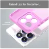 Phonesta AirFrost Back Cover Hülle für Motorola Edge 70 - Kaugummi-Rosa matt 4
