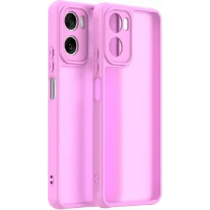 Phonesta AirFrost Back Cover Hülle für Motorola Moto G06/G06 Power - Kaugummi-Rosa matt