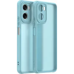 Phonesta AirFrost Back Cover Hülle für Motorola Moto G06/G06 Power - Eisblau matt