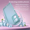 Phonesta AirFrost Back Cover Hülle für Motorola Moto G06/G06 Power - Eisblau matt 3