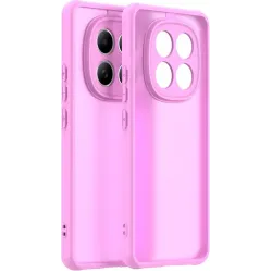 Phonesta AirFrost Back Cover Hülle für Xiaomi Redmi Note 15 4G/5G / Xiaomi Poco M8 - Kaugummi-Rosa matt