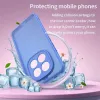 Phonesta AirFrost Back Cover Hülle für Xiaomi Redmi Note 15 Pro 4G - Saphirblau matt 3