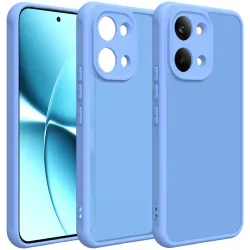 Phonesta AirFrost Back Cover Hülle für Xiaomi Poco X8 Pro Max - Saphirblau matt