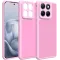 Phonesta AirFrost Back Cover Hülle für Motorola Edge 70 Fusion - Kaugummi-Rosa matt