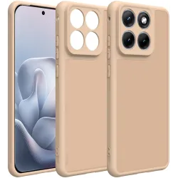 Phonesta AirFrost Back Cover Hülle für Motorola Edge 70 Fusion - Sandsteinbeige matt