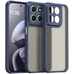 Phonesta AirFrost Back Cover Hülle für Motorola Moto G87/G77/G76 - Matt Blau