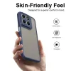 Phonesta AirFrost Back Cover Hülle für Motorola Moto G87/G77/G76 - Matt Blau 1