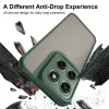 Phonesta AirFrost Back Cover Hülle für Motorola Moto G87/G77/G76 - Matt Grün 3